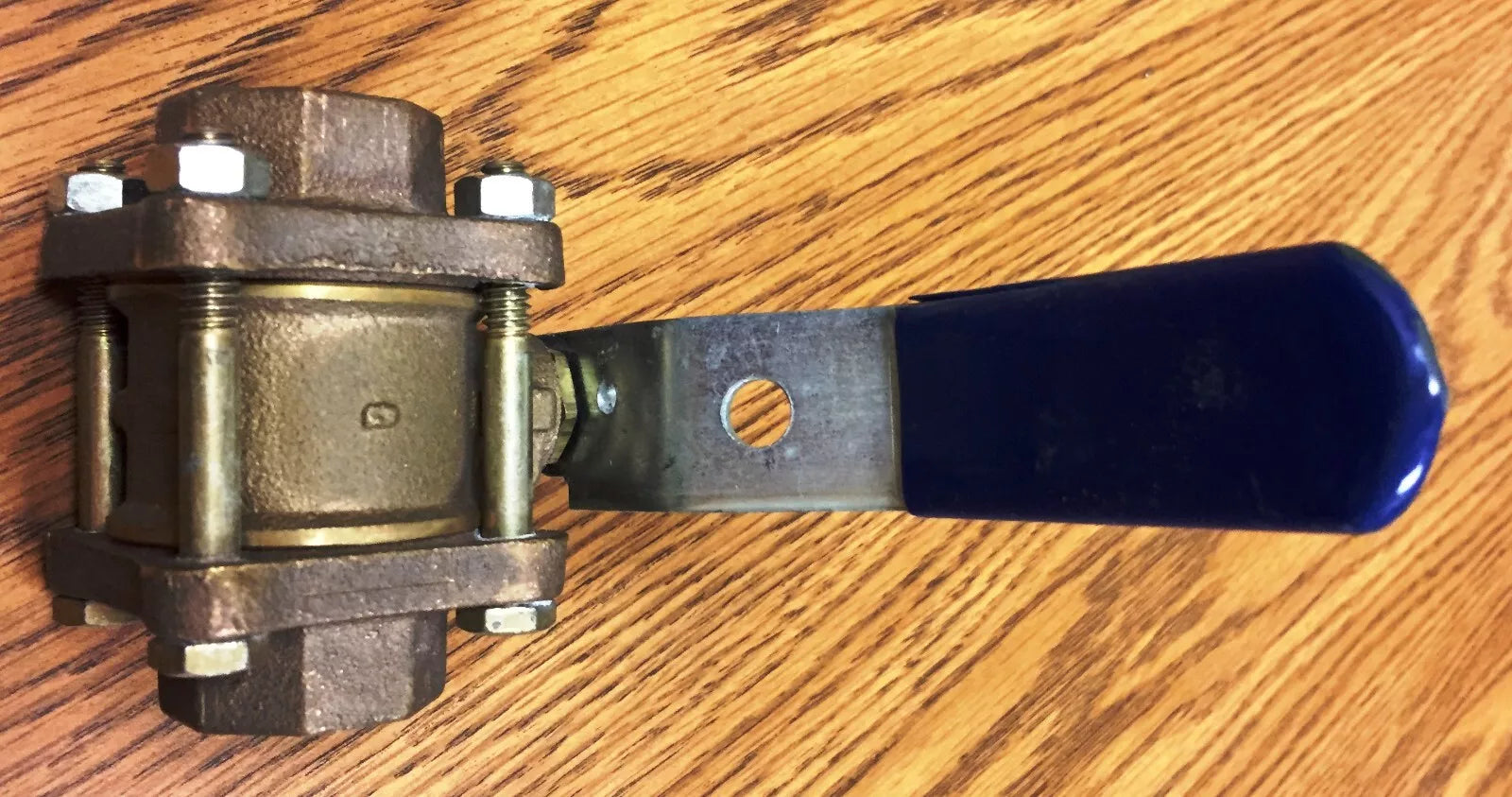 Nibco Material # NL99508 T595Y 3/4" 3PC THRD Ball Full Port BRZ Ball Valve