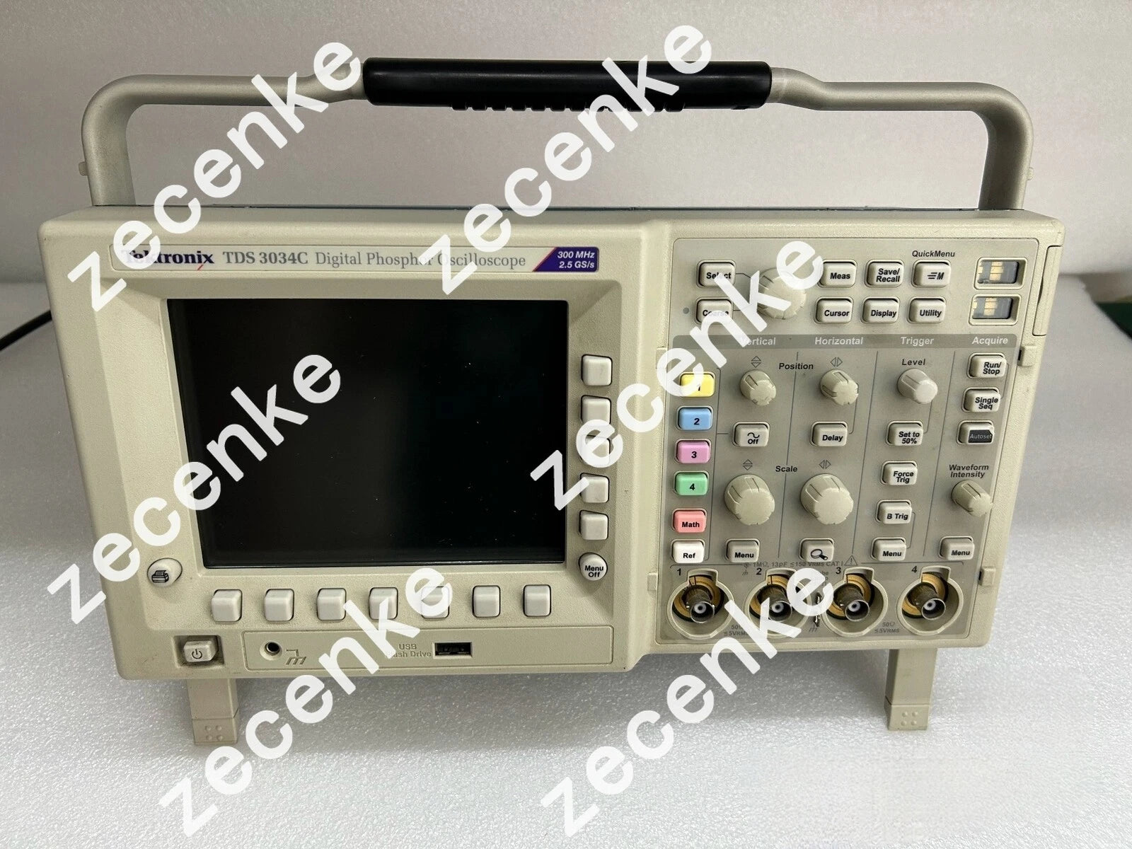 Tektronix TDS3054C Oscilloscope 4-Channel 500MHz 5GS/s