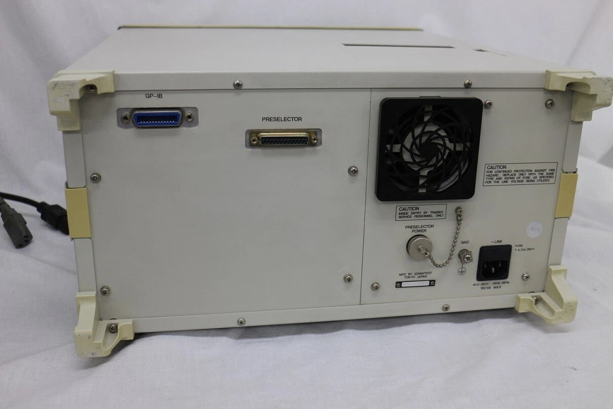 ADVANTEST Q8381 600nm-1750nm Optical Spectrum Analyzer