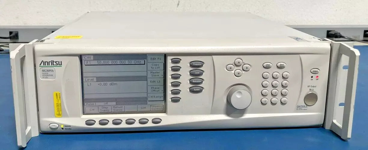 Anritsu MG3695A 2-50GHz Signal Generator with Opt 1B 2C 3 9K 13B 24 Features
