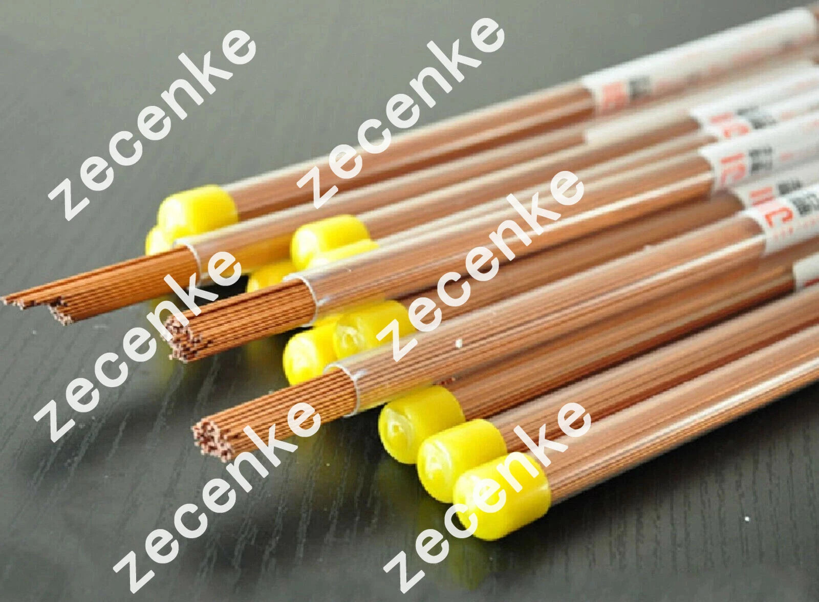 20pcs Copper Electrode Tubes for EDM Drilling Machine Diameter 3mm