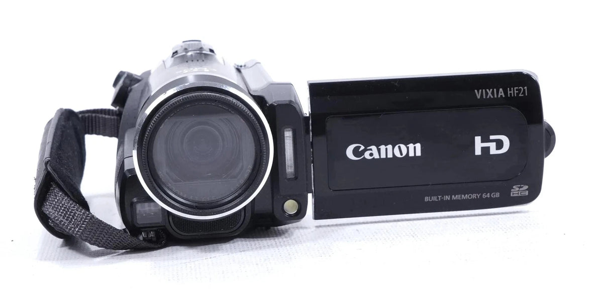 Canon HFS21 64 GB Camcorder - Black - Free Shipping