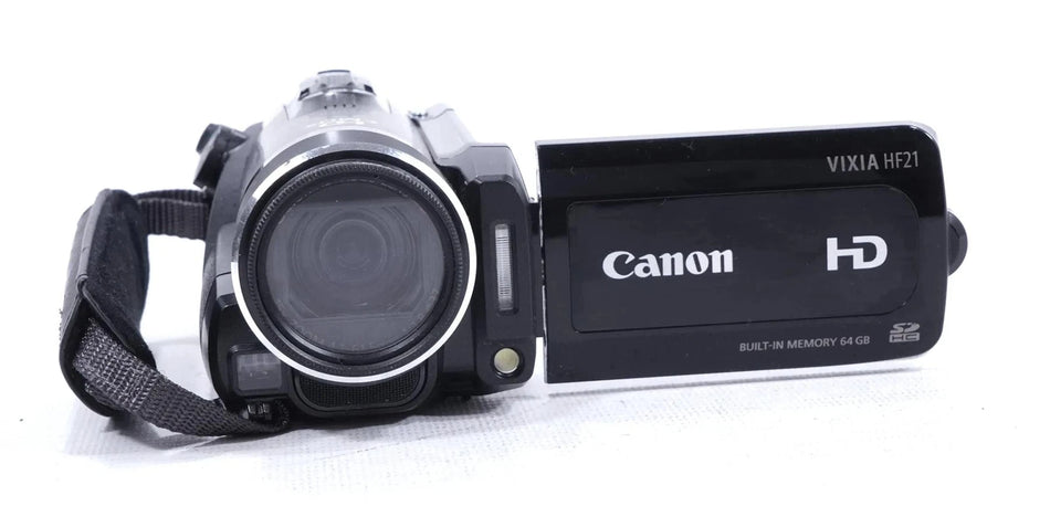 Canon HFS21 64 GB Camcorder - Black - Free Shipping