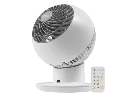 WOOZOO PCF-SC15T Oscillating Fan with Remote Control - White - Free shipping.