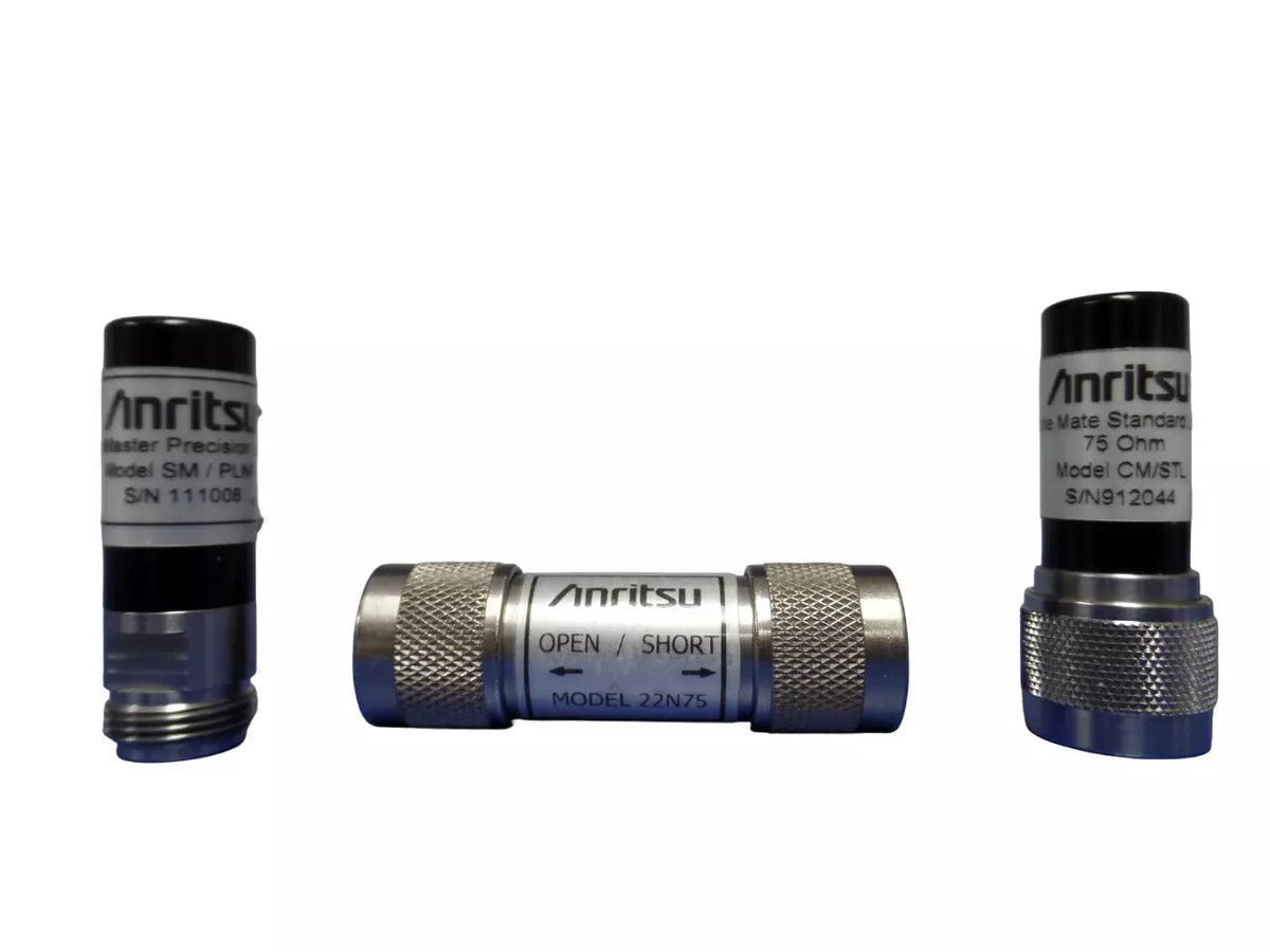 Lot of 3 Anritsu 22N75 Open/Short + CM/STL + SM/PLNF Load