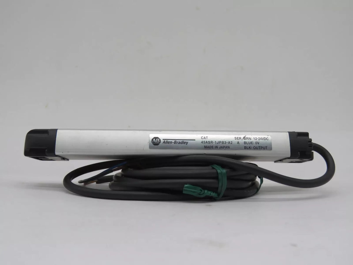 Allen Bradley 45ASR-1JPB3-A2 Photoswitch Light Array BRN: 12-24 VDC Blue: 0V