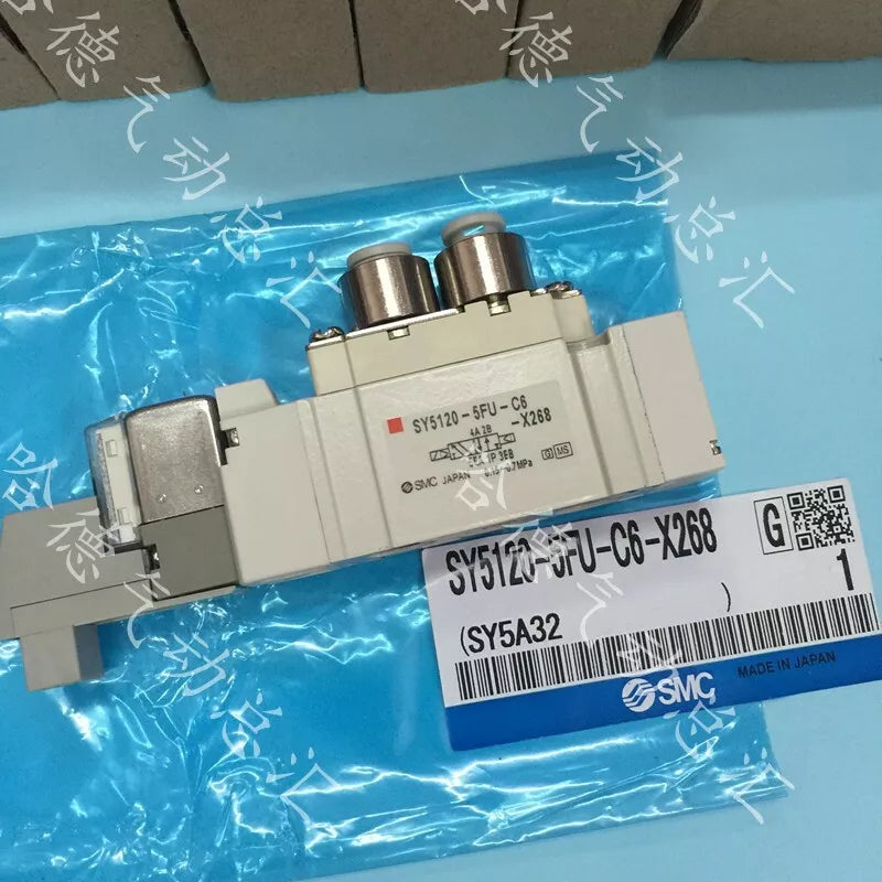 SMC SY5120-5FU-C6-X268 Solenoid Valve New Expedited Shipping