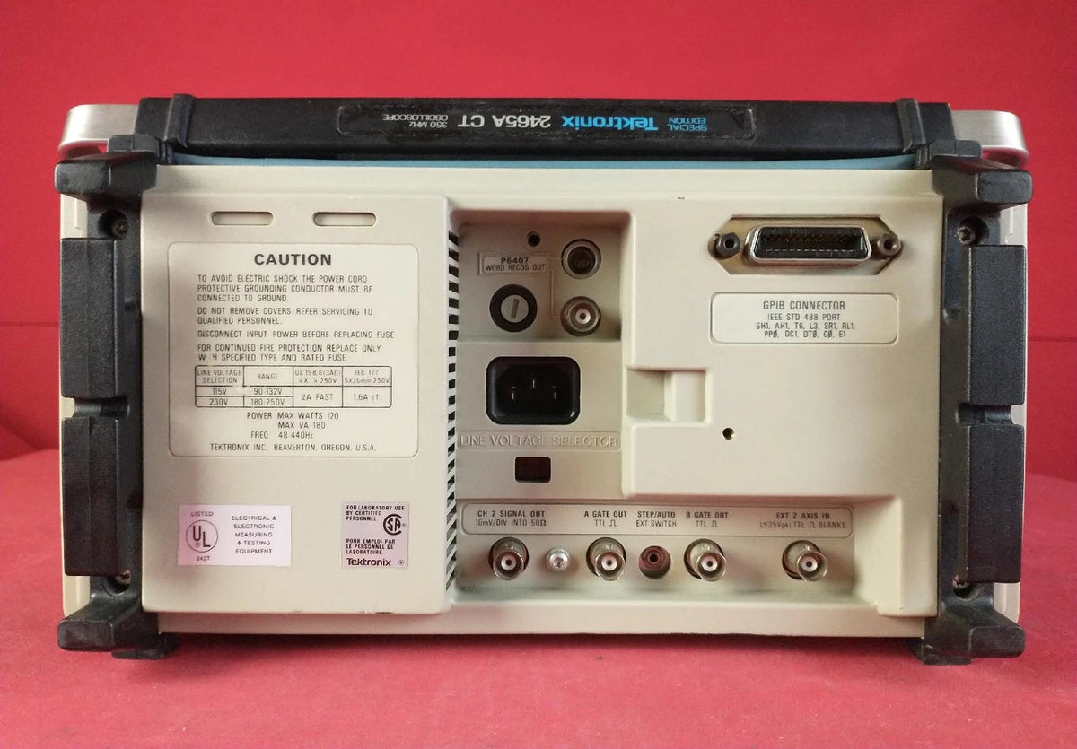 Tektronix 2465ACT 4-CH., 350MHz Oscilloscope