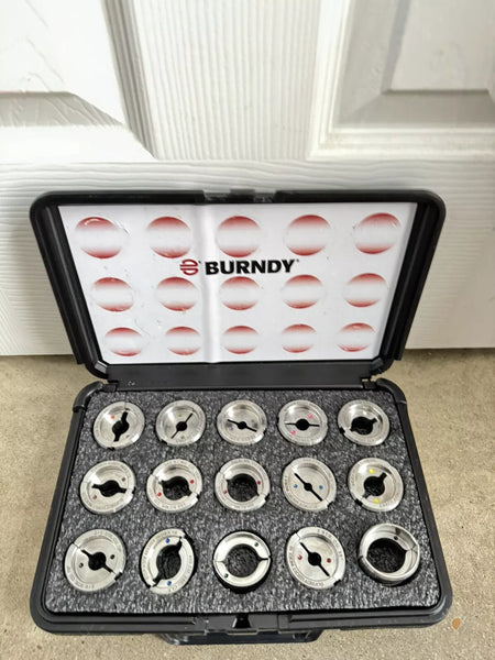 Burndy UDIEKITCU 15pc U-Type Die Kit Set 6AWG to 750KCMIL