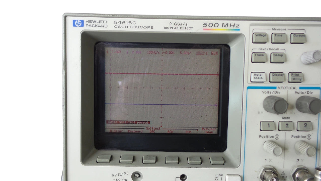 HP 54616C 500MHz Oscilloscope - Free Shipping