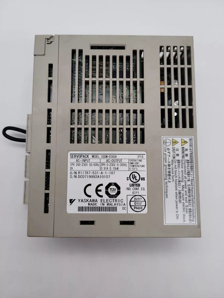 Yaskawa SGDM-01ADA Servo Drive 0.10 KW 200-240V AC Servo