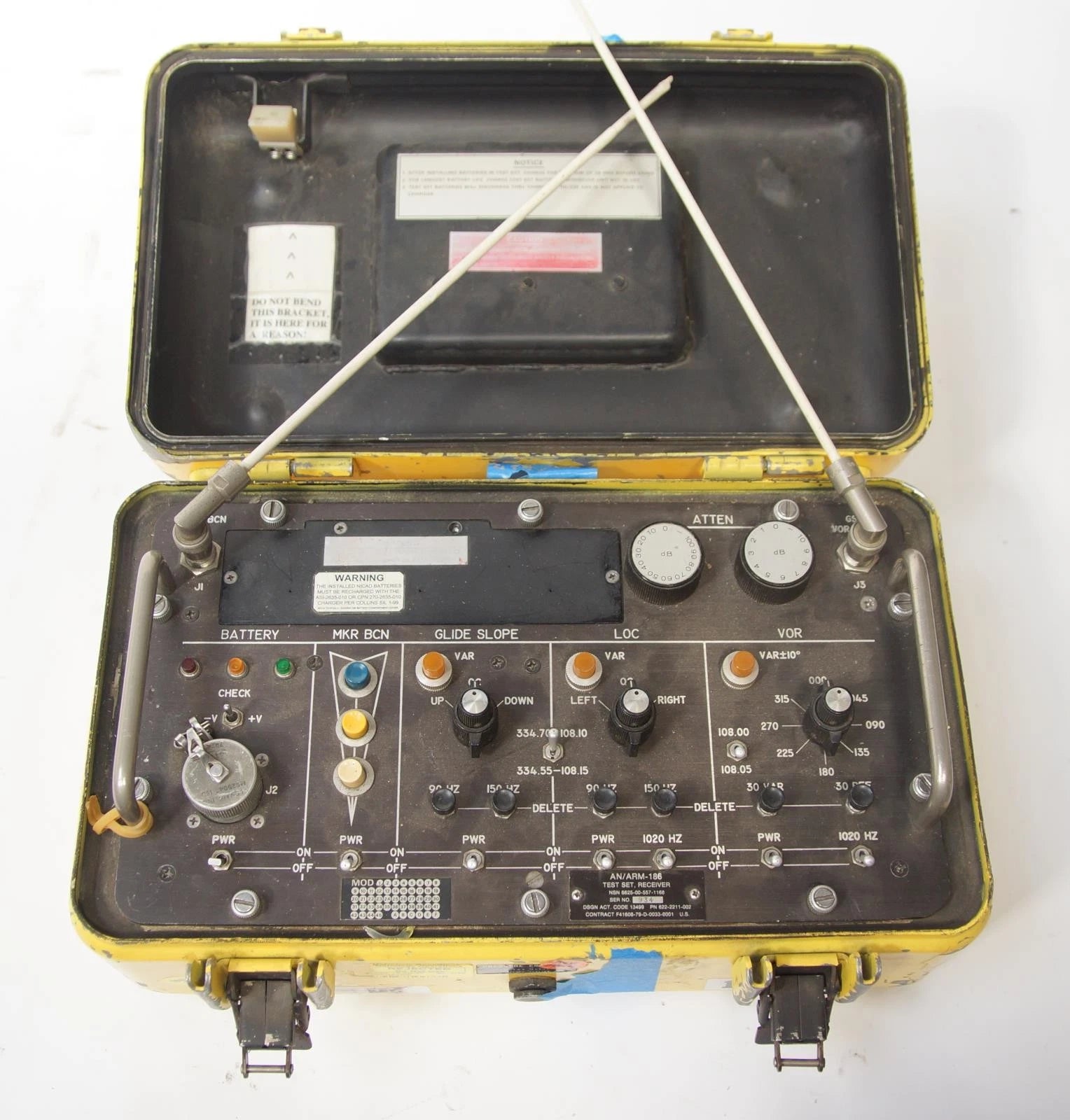 Rockwell Collins AN/ARM-186 Aircraft Navigation Test Set Receiver