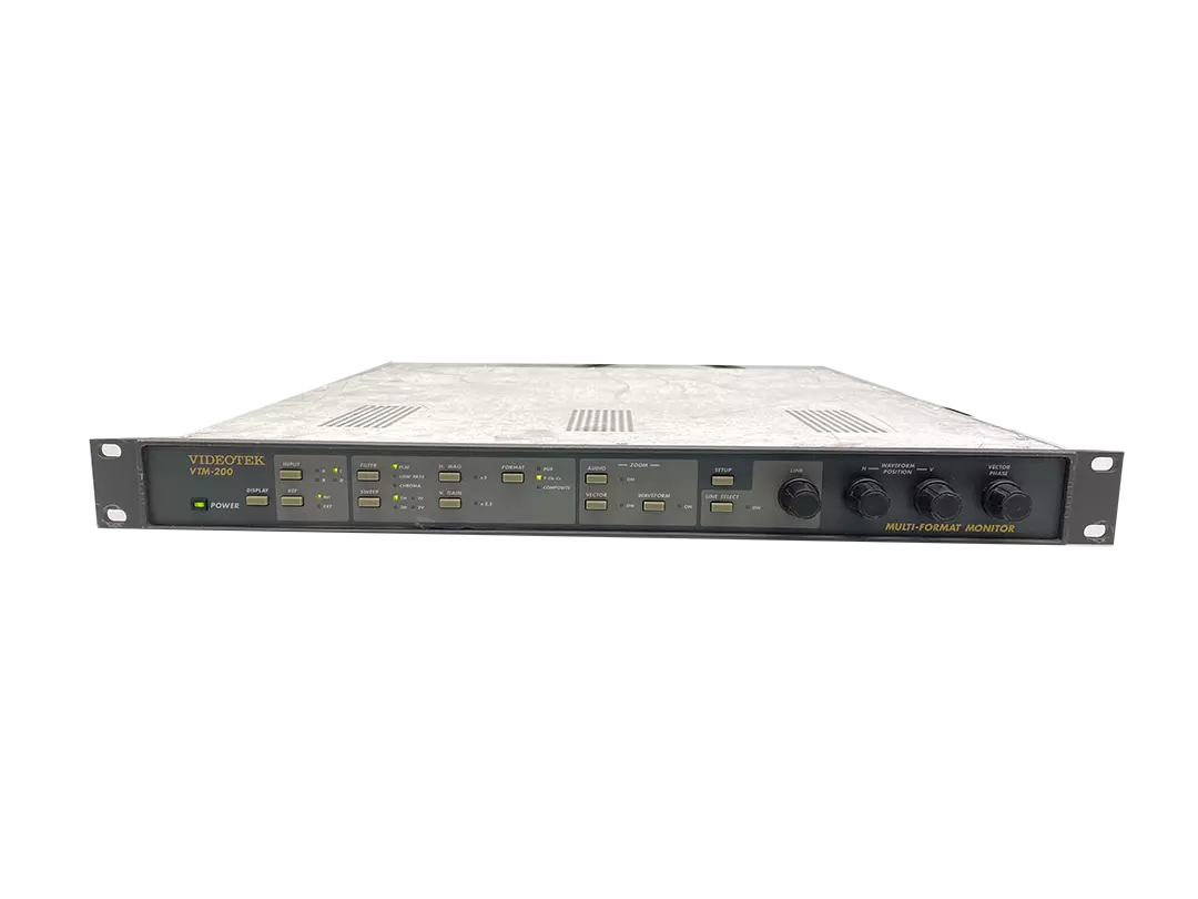 Videotek VTM-200 Broadcast Multi-Format Monitor
