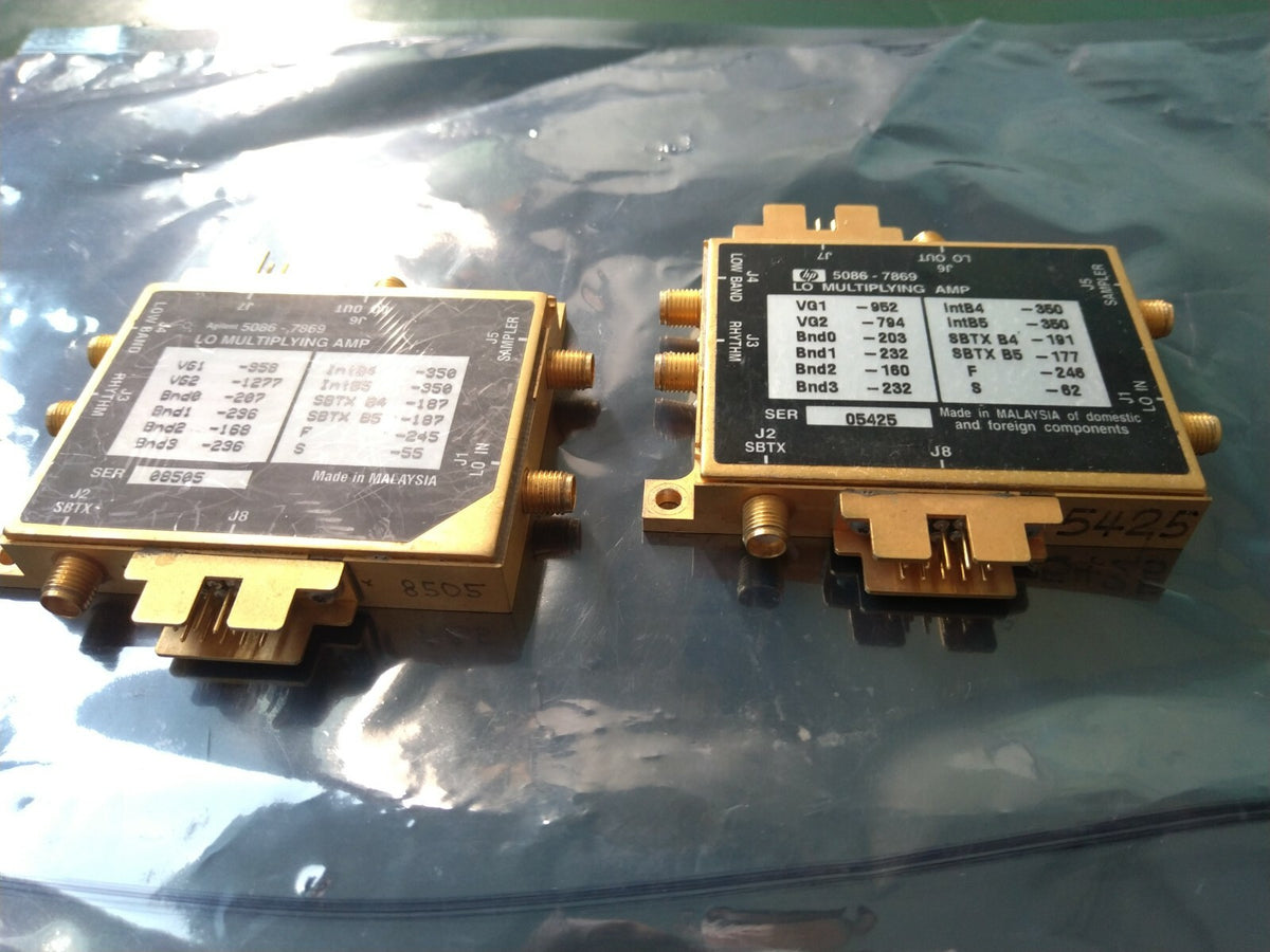 HP Agilent 5086-7869 LOMA Multiplying Amplifier for 8564E 8564EC 8565EC - XG eqpt