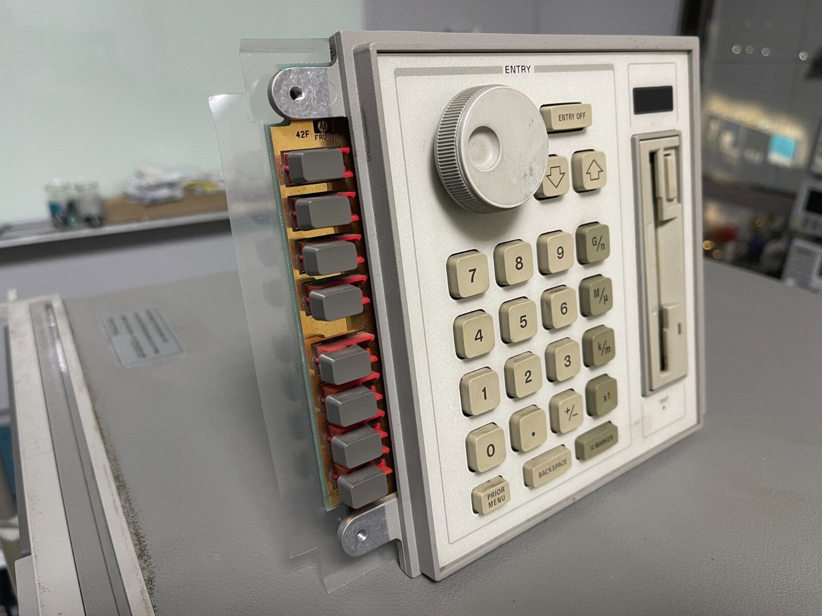 HP Agilent 85101-60288 Front Panel Key Board Controller for 8510C w/ Floppy Disk - XG eqpt