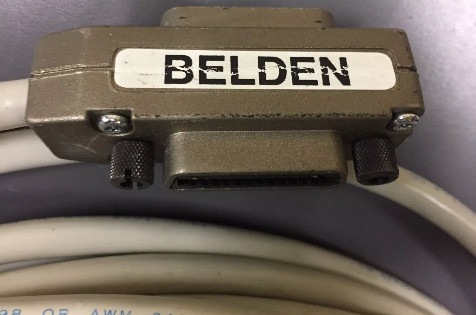 Belden Connectors with Belden CM 6PR26 10C26 1C24 E108998 Shielded Cable 50FT