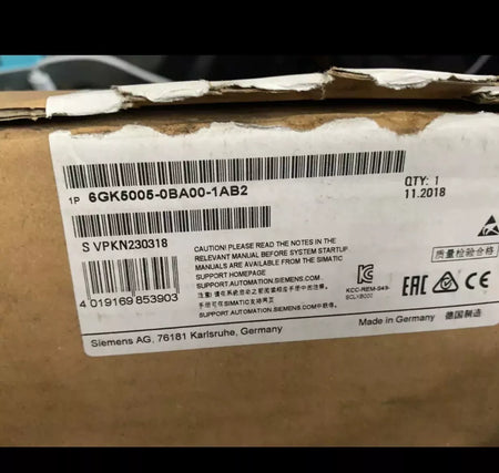 Siemens 6GK5005-0BA00-1AB2 Industrial Ethernet Switch Module