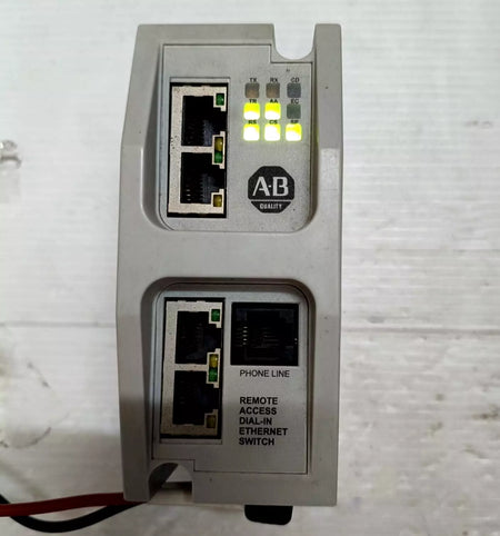 Allen Bradley 9300-RADES Ethernet Modem Remote Access 4 Port Switch