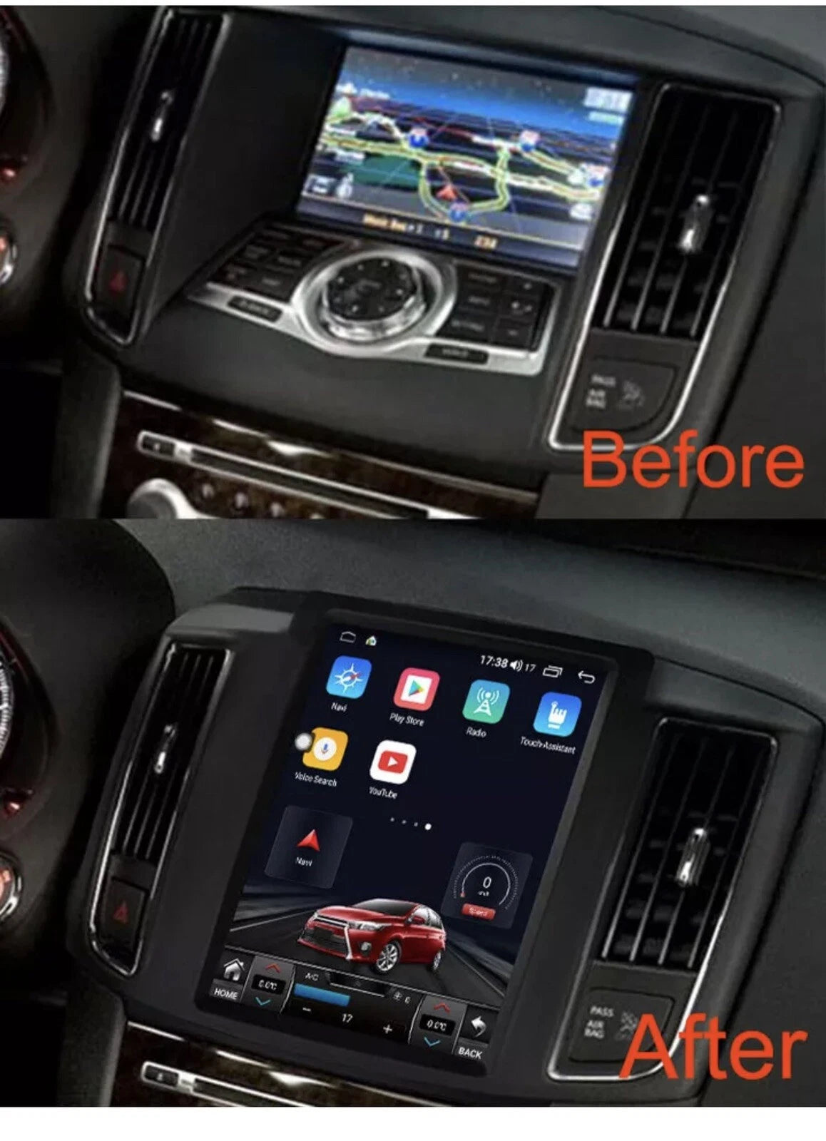 Android 13 Car Radio for Nissan MAXIMA 2008-2014 Audio Stereo Multimedia Player