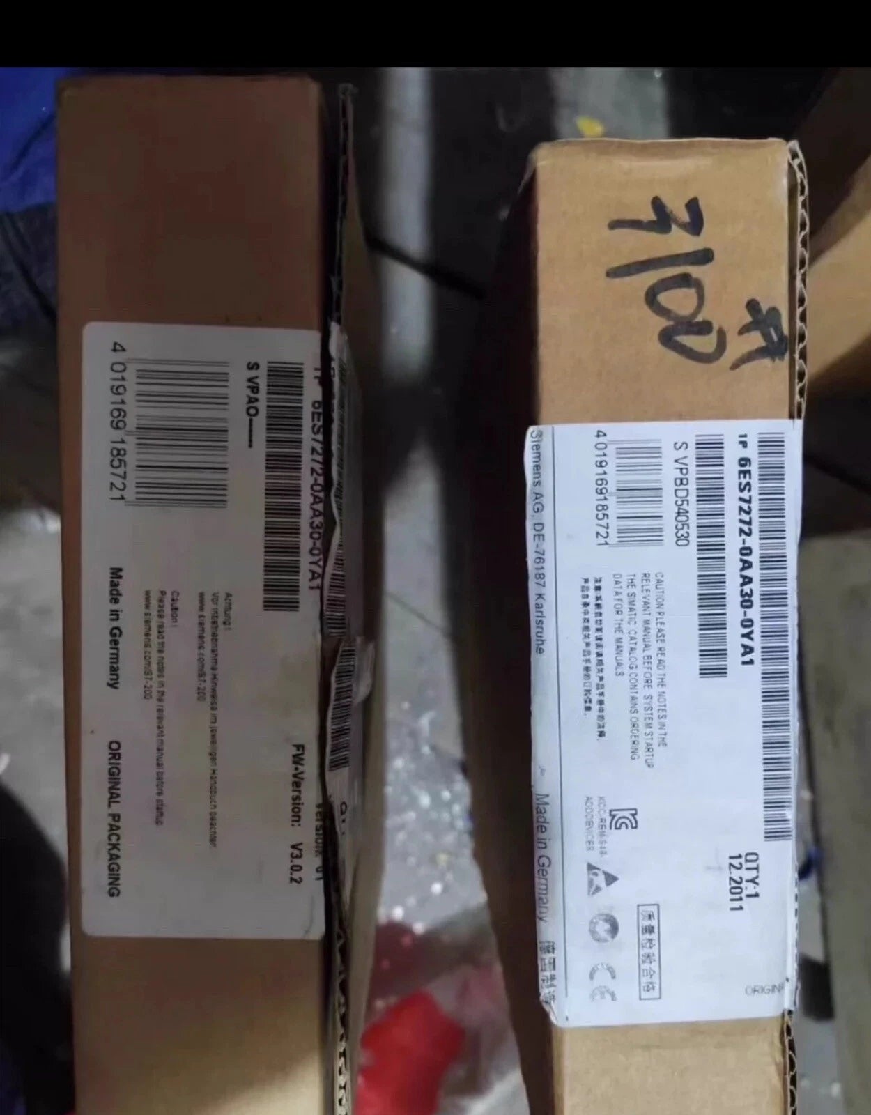 6ES7 272-0AA30-0YA1 Digital Input Module for Industrial Automation