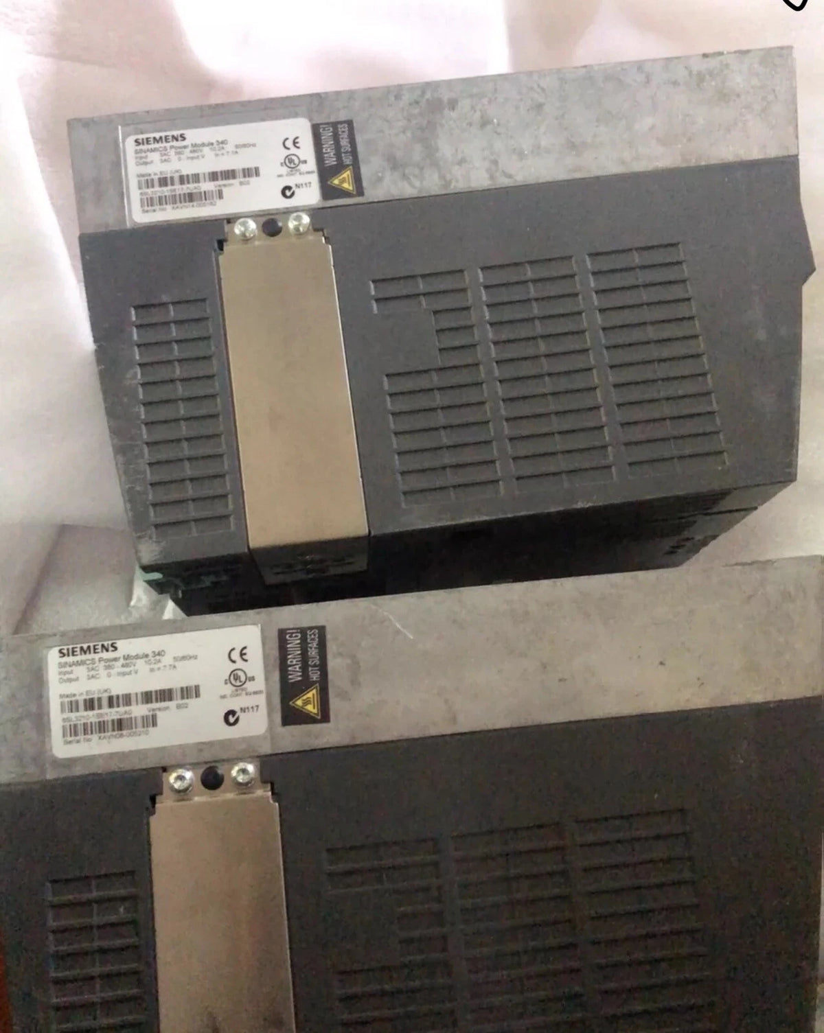 Siemens 6SL3210-1SE17-7UA0 Inverter Drive Module