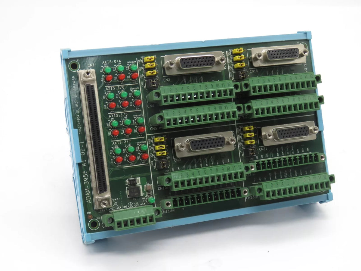 Advantech ADAM-3956 A1 02-1 100-pin SCSI DIN-rail Wiring Board
