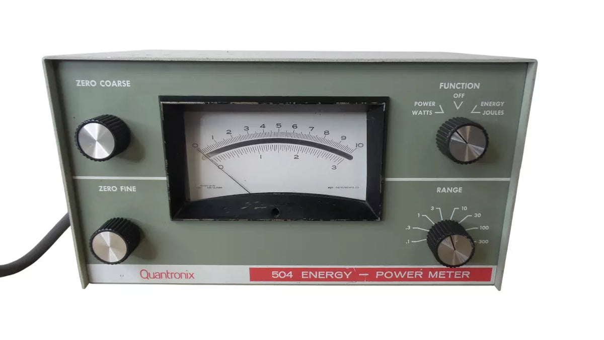 QUANTRONIX 504 Energy Power Meter for Accurate Energy Measurement