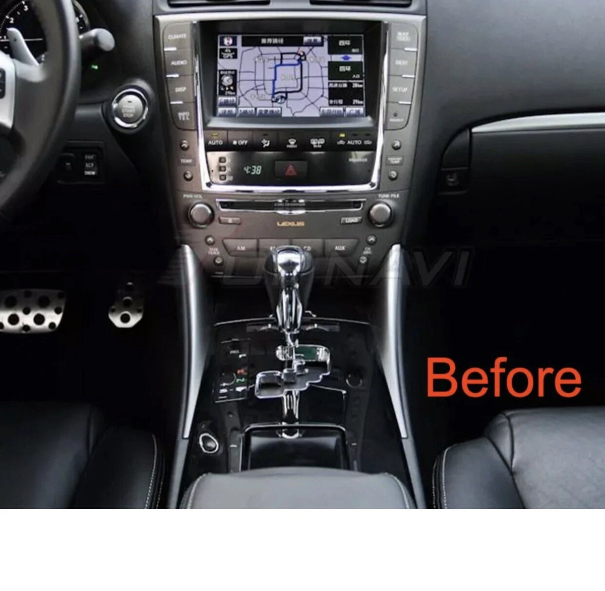 128GB Head Unit for Lexus IS350 IS250 2006-2012 Andoid 13 Car GPS Stereo Radio