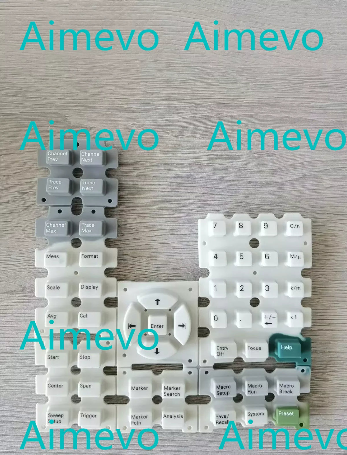 Replacement Membrane Keypad Compatible with HP Agilent E5071C