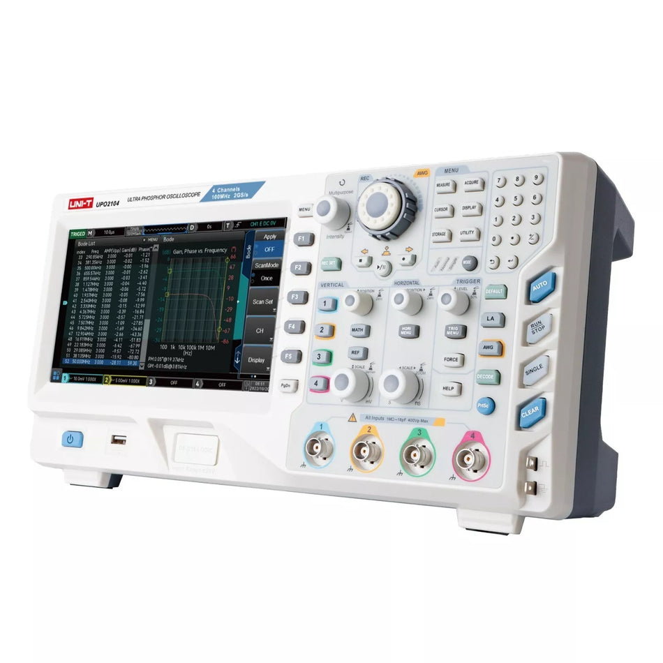 UNI-T MSO2104 100MHz 4+16Ch MSO Mixed-Signal Oscilloscope