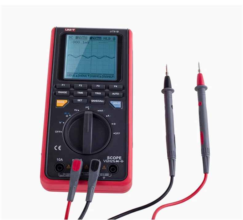 Uni-T UT81B Handheld Digital Multimeter LCD Meter Tester Oscilloscope