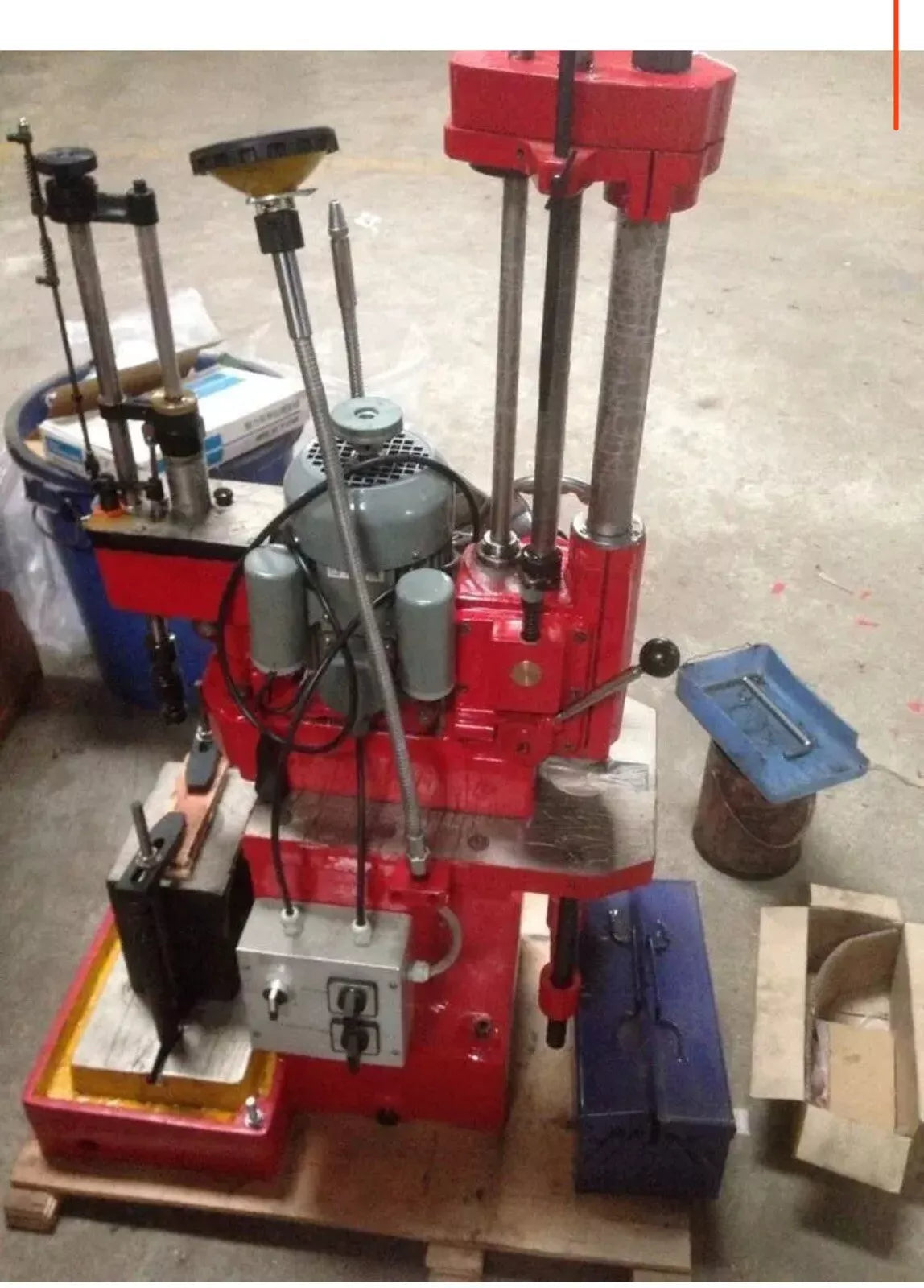 TM807A Motorcycle Cylinder Boring and Honing Machine Integrated Machine