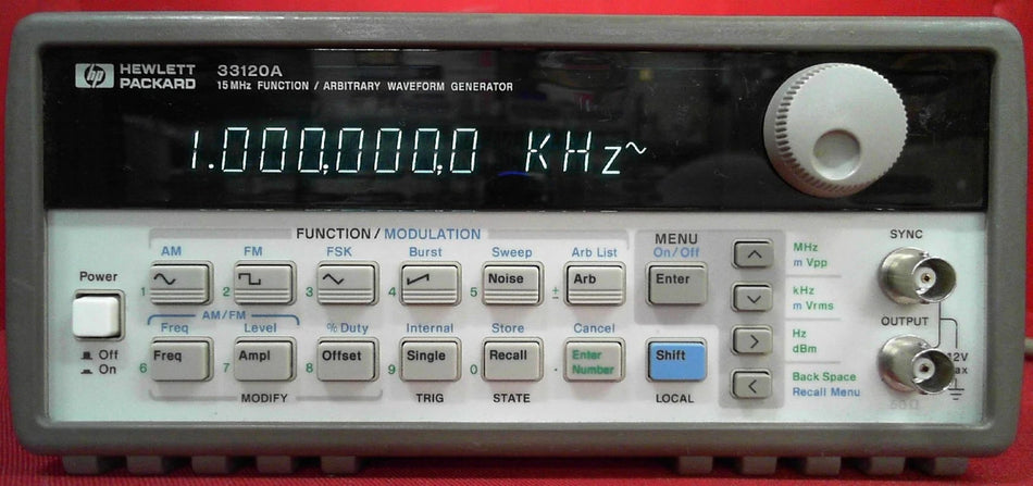 Agilent/Keysight 33120A Function/Arbitrary Waveform Generator