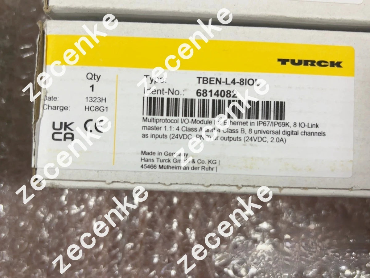 TURCK TBEN-L4-8IOL Ethernet I/O Module - Brand New