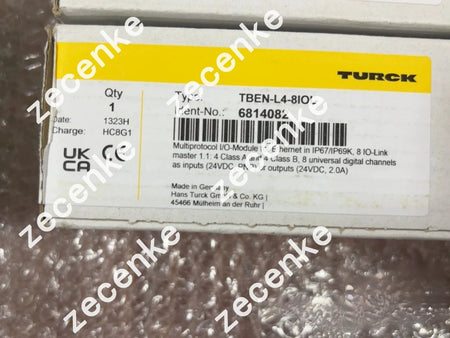 TURCK TBEN-L4-8IOL Ethernet I/O Module - Brand New