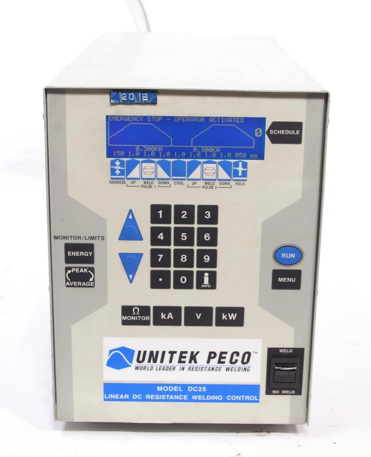 Miyachi Unitek Peco DC 25 Linear DC Welding System