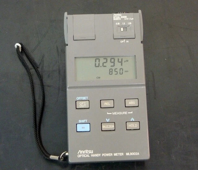 ANRITSU ML9002A Optical Handy Power Meter