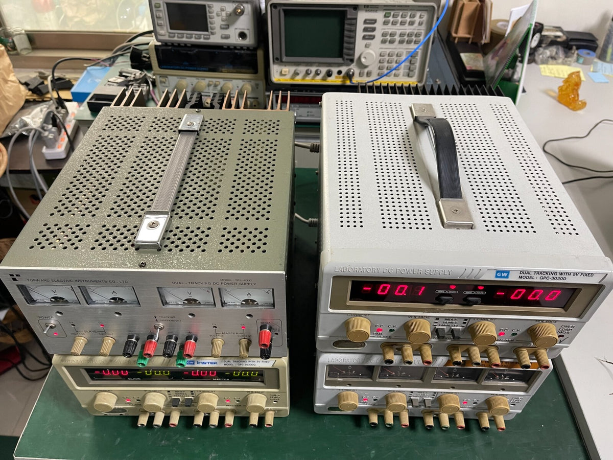 Gwinstek GPC-3030 , GPC3030D , Toward 6303D, TPS-4000 Dual tracking Power Supply - XG eqpt