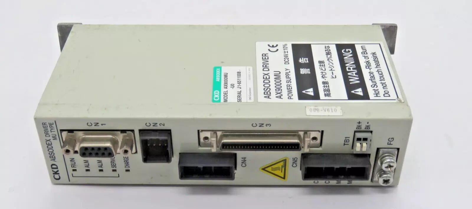 CKD AX9000MU-U0 Power Supply Absodex Driver 24VDC