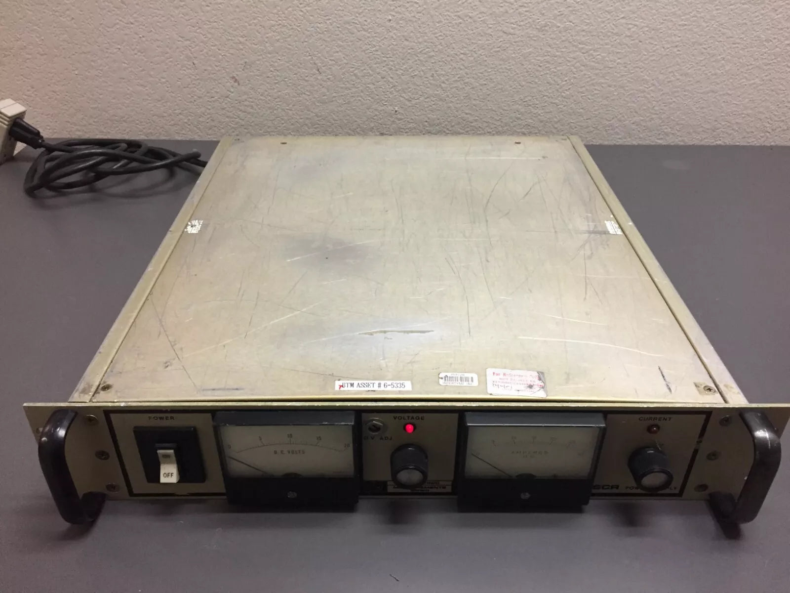 EMI SCR 20-25-0196-OV Variable DC Power Supply