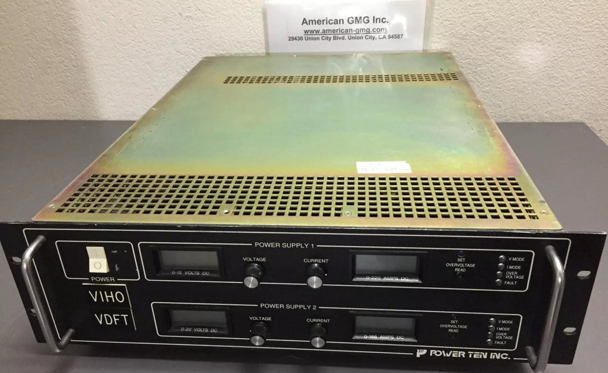 Power Ten D3C-15220/20166B Dual Variable Heavy Duty DC Power Supply