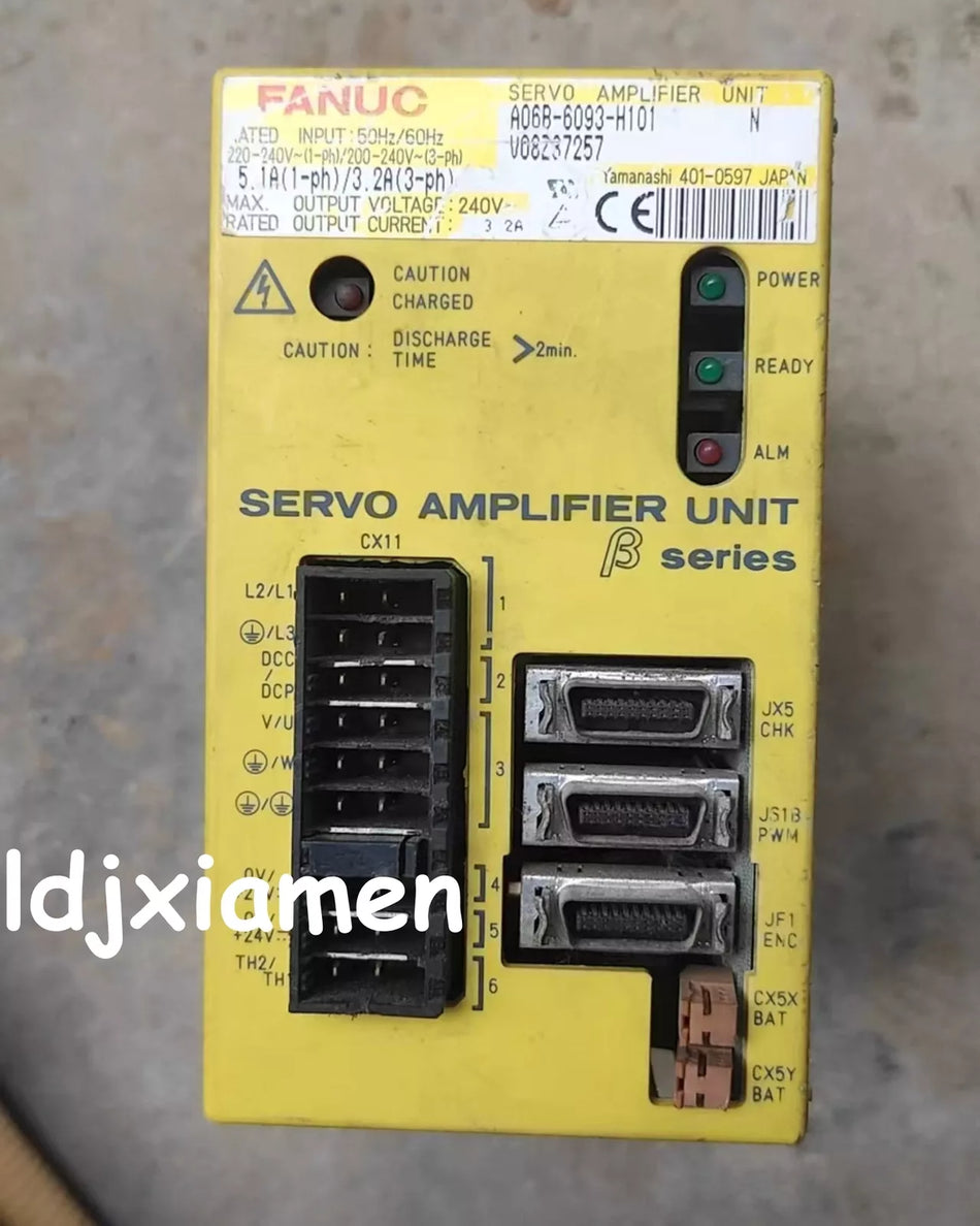 1PC Used Fanuc A06B-6093-H101 Servo Amplifier Unit