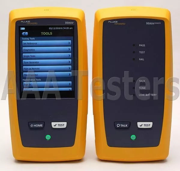 Fluke Networks DSX-8000QOI Cat8 Cable Certifier OLTS & OTDR CFP-QUAD OFP-QUAD