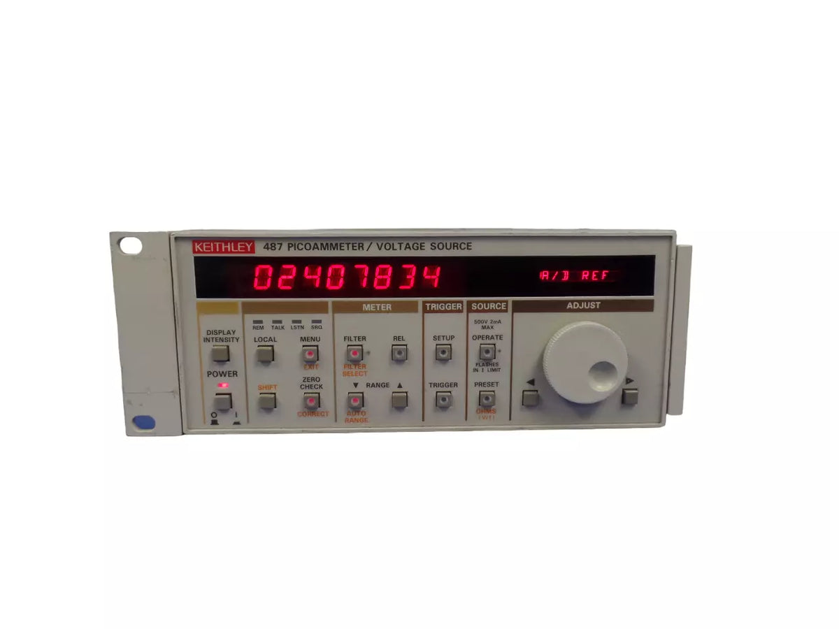 Keithley 487 Picoammeter Voltage Source with Enhanced Performance