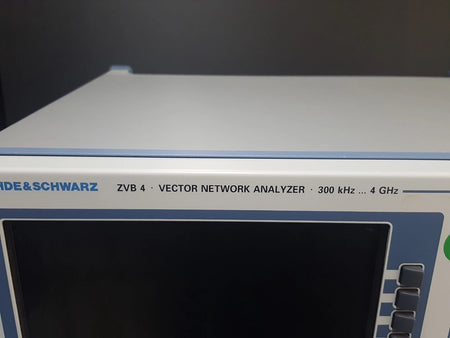 R&S ZVB4 Vector Network Analyzer, 2 Ports, 300kHz-4GHz (100507)