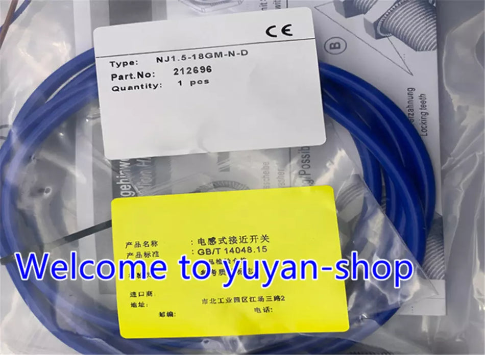 1PCS NEW FOR Pepperl+Fuchs NJ1.5-18GM-N-D Proximity switch sensor