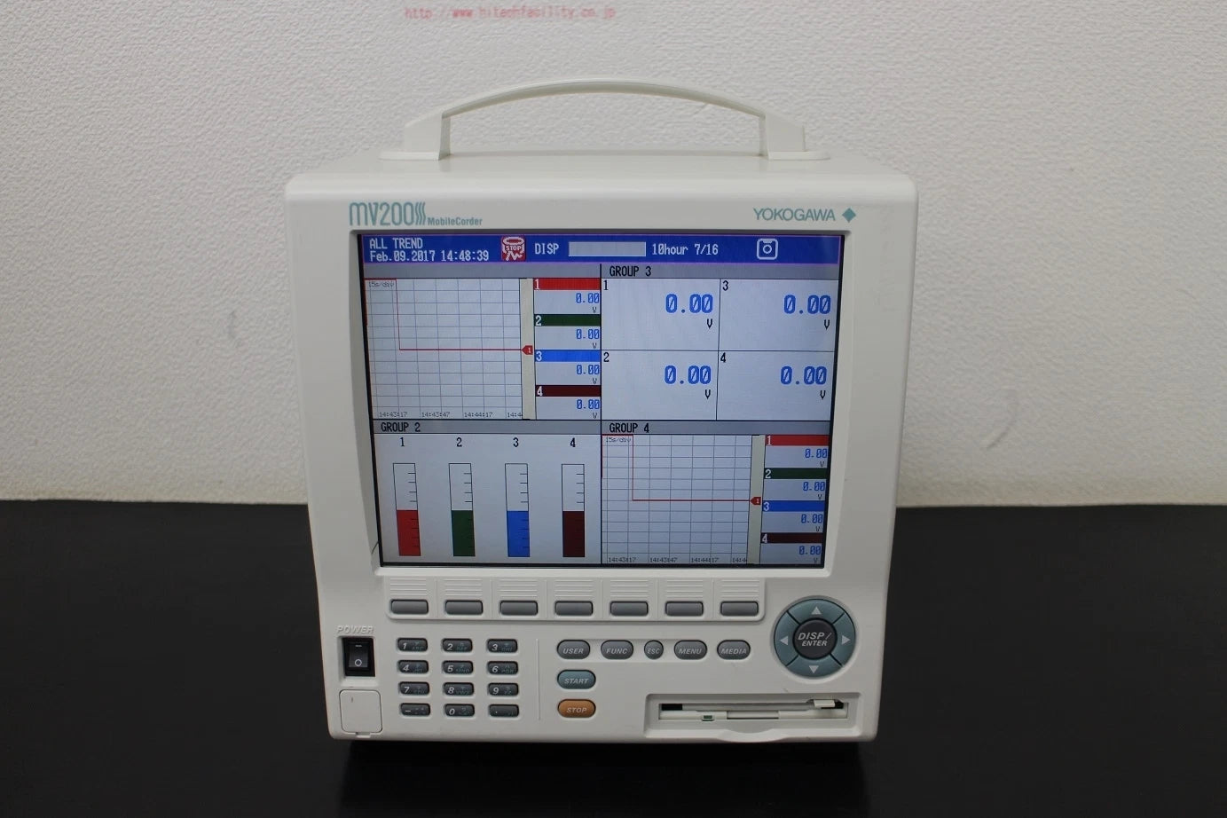 YOKOGAWA MV200 (MV204) 4ch Mobile Corder