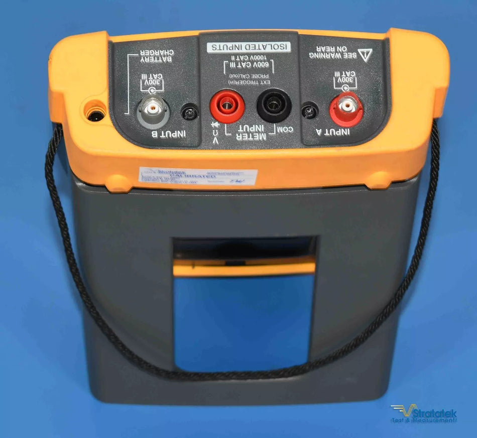 Fluke 199C ScopeMeter 200MHz Color Oscilloscope - NIST Calibrated