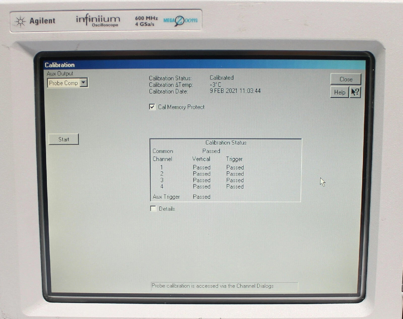 Agilent Infiniium 54831M 54831B 4CH 600Mhz 4GSa/s Digital Oscilloscope
