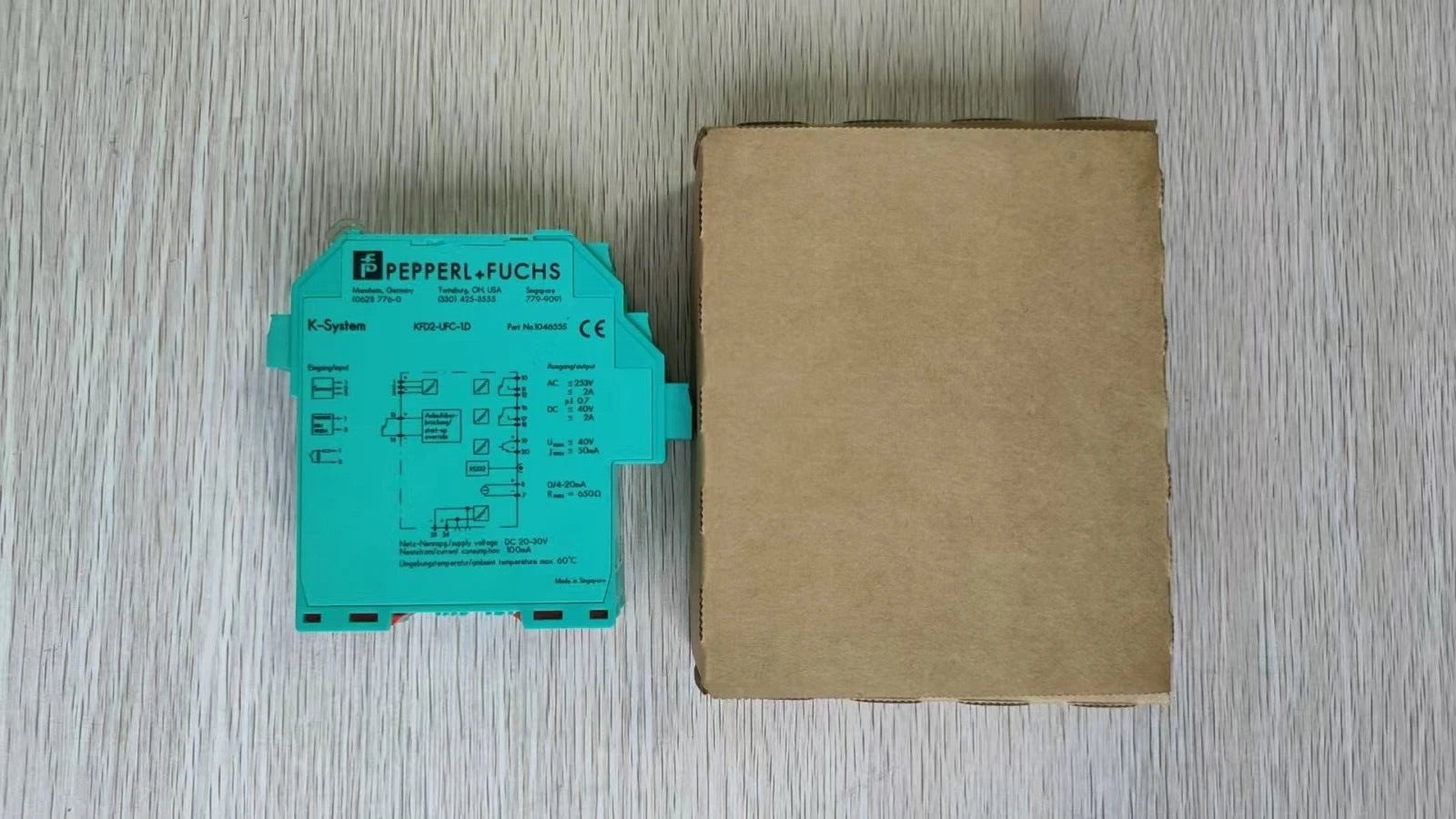 PEPPERL+FUCHS KFD2-UFC-1.D Frequency Converter with Trip Value